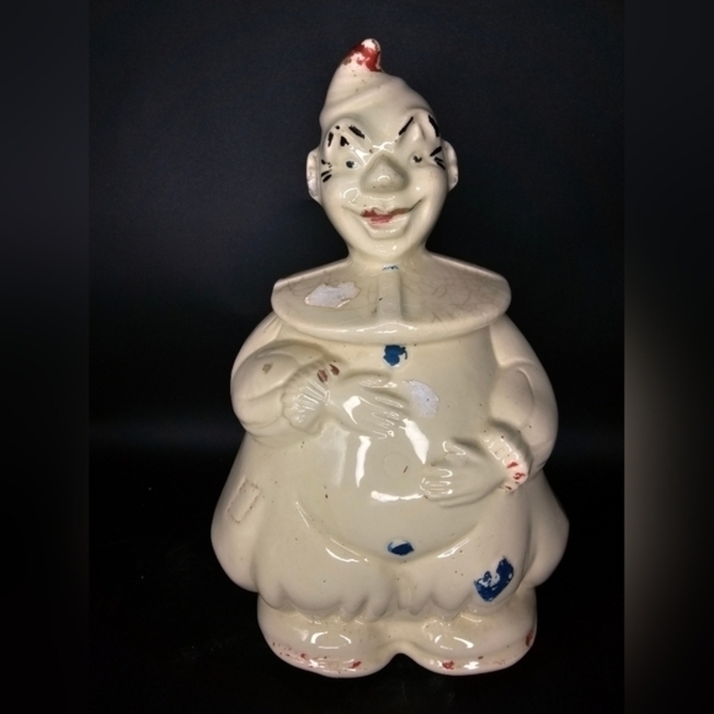 Vintage MCCoy clown‎ cookie jar